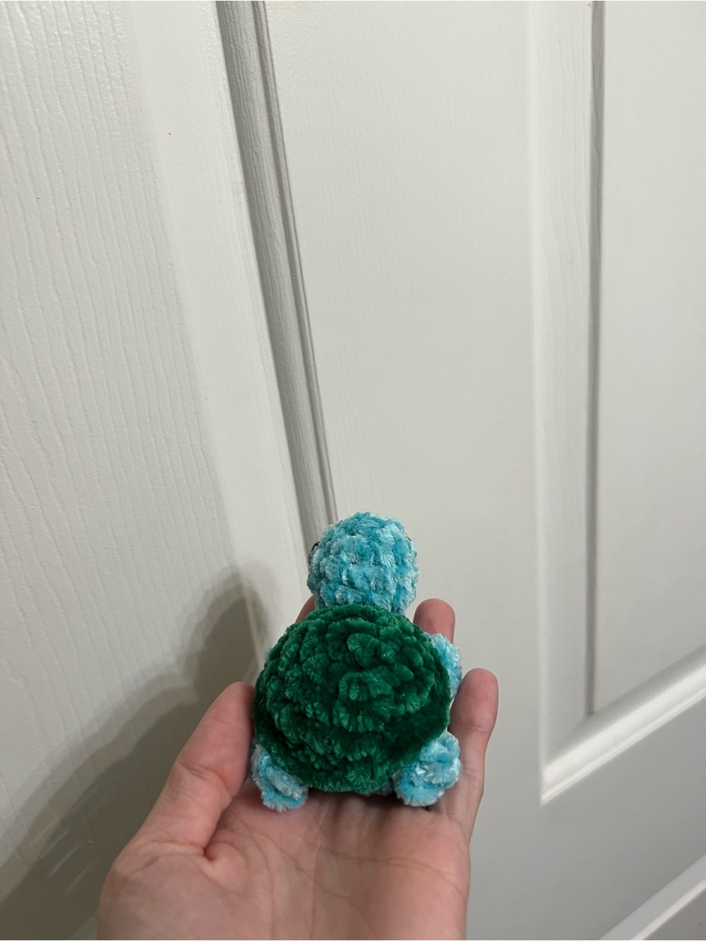 Mini Plush Crocheted Turtle 🐢 - Picture 4 of 6